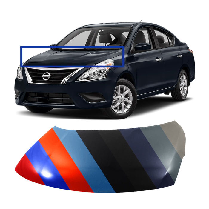 Nissan Versa Sedan CAPA Certified Hood - NI1230199C