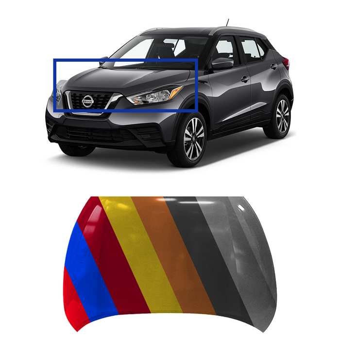 Nissan Kicks CAPA Certified Hood - NI1230220C