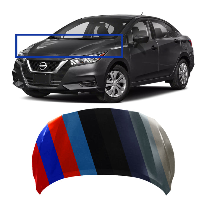 Nissan Versa Sedan CAPA Certified Hood - NI1230223C