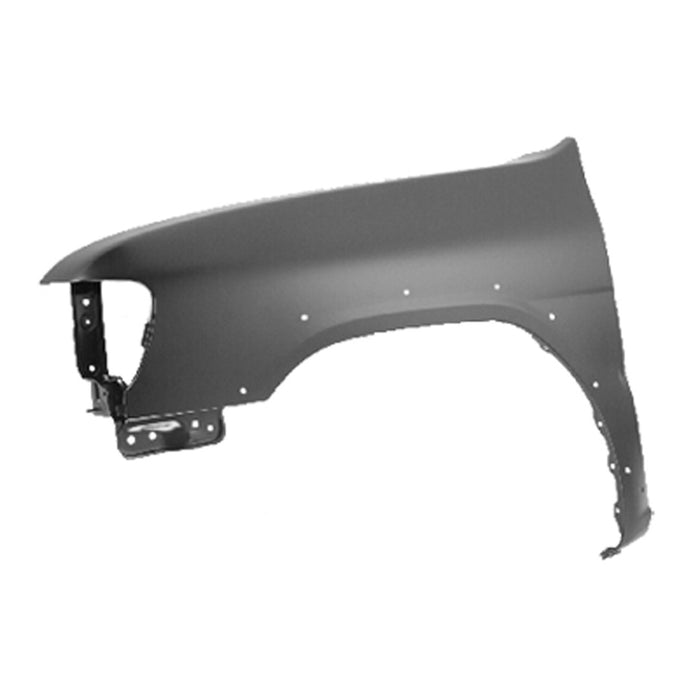 Nissan Pathfinder LE Front Driver Side Fender From 12/98 W/Flare W/Side Guard Molding - NI1240173