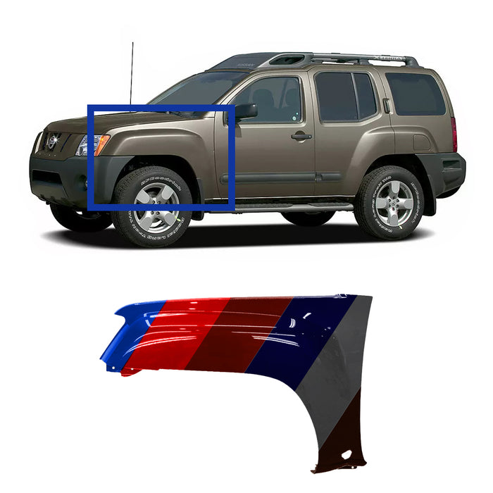 Nissan Xterra CAPA Certified Driver Side Fender - NI1240183C