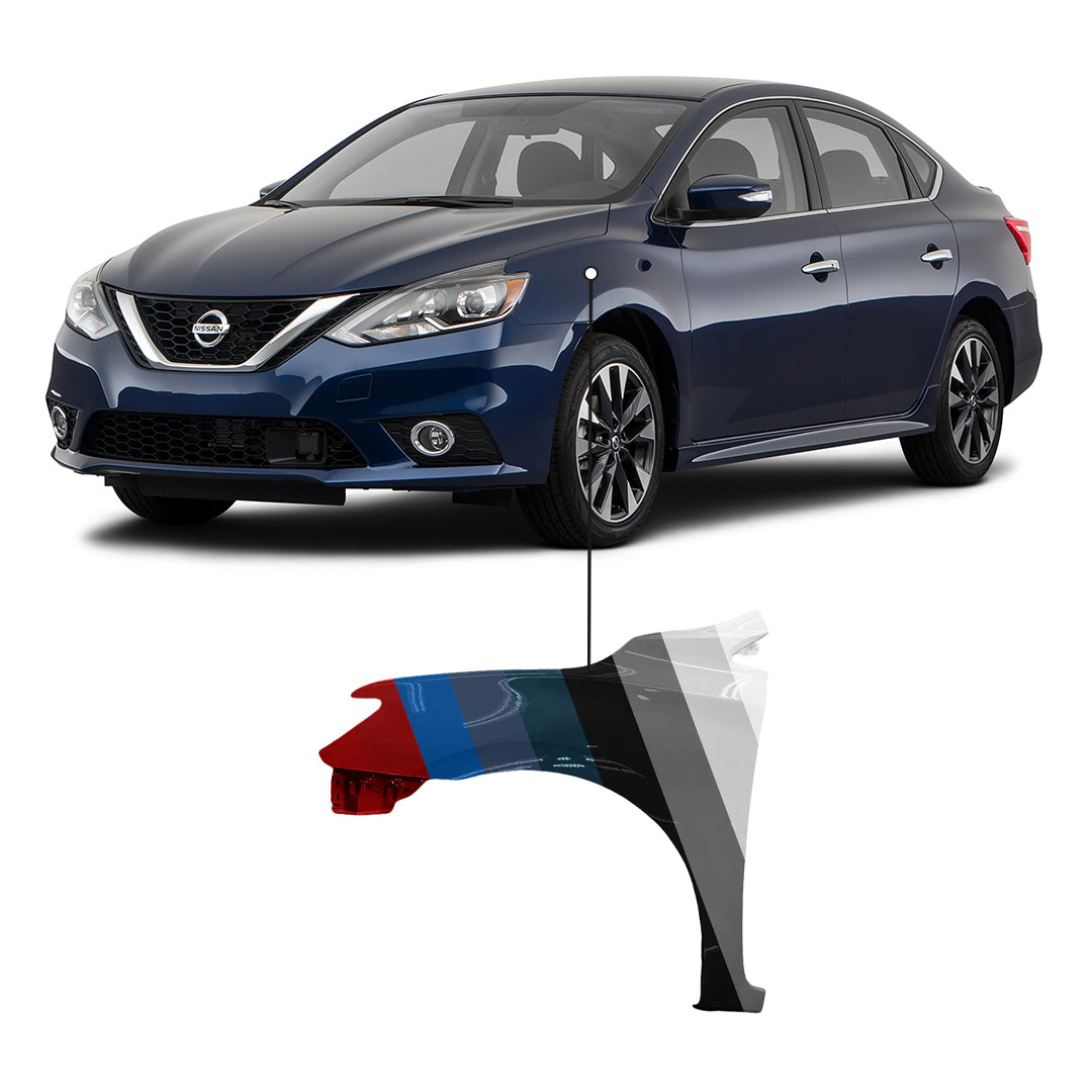 2016-2019 Nissan Sentra SR Front Driver Side Fender - NI1240223