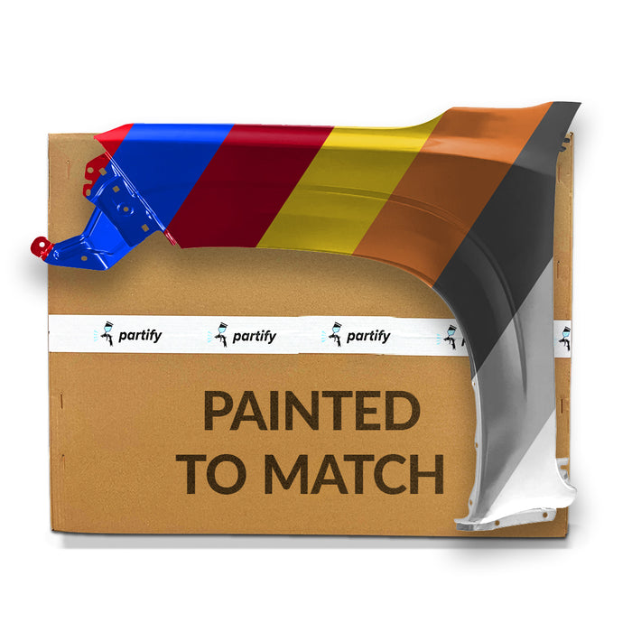 Guardabarros delantero del lado del conductor de Nissan Frontier S/SV sin molduras para aberturas de rueda - NI1240246