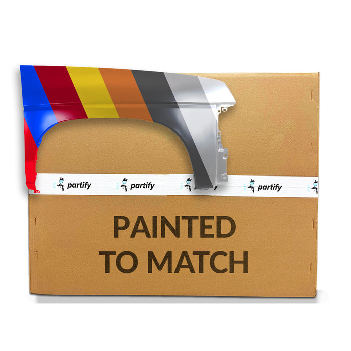 Nissan D21/Pathfinder/Pickup Front CAPA Certified Passenger Side Fender W/Hole For Manual Antenna - NI1241122C