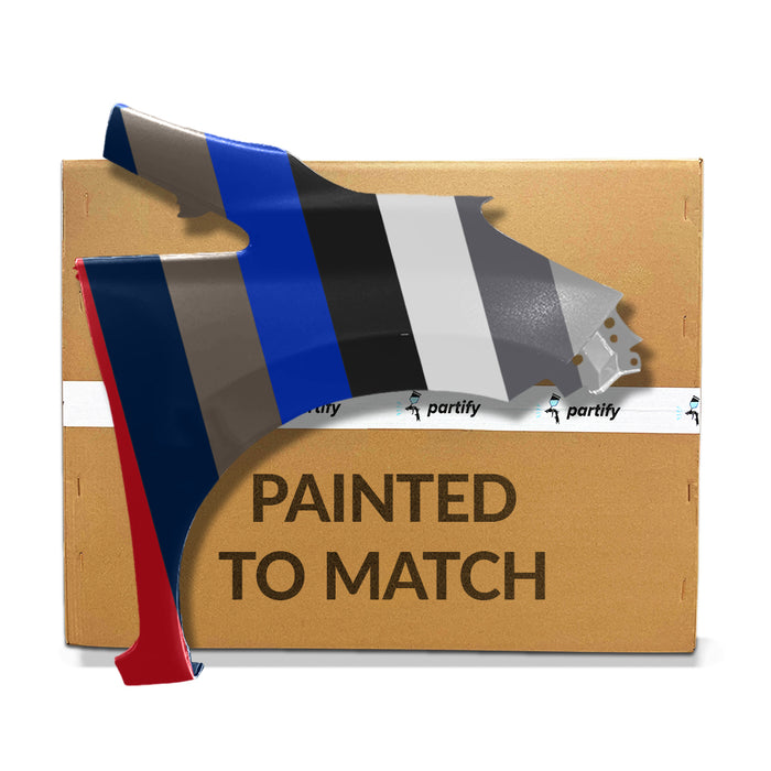 Guardabarros del lado del pasajero con certificación CAPA para Nissan Versa Note - NI1241211C