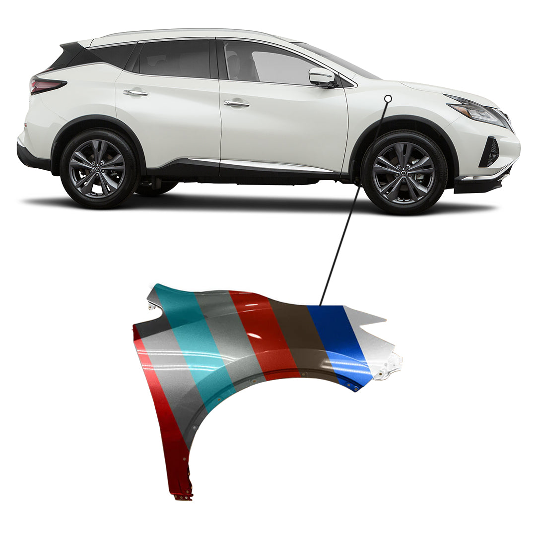 2015-2021 Nissan Murano Passenger Side Fender - NI1241216 — Partify
