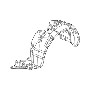 Driver Side Fender Liner image