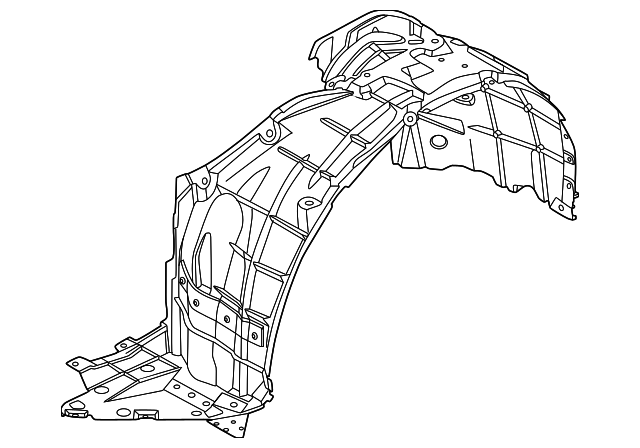 Nissan Murano Fender Liner - NI1249192