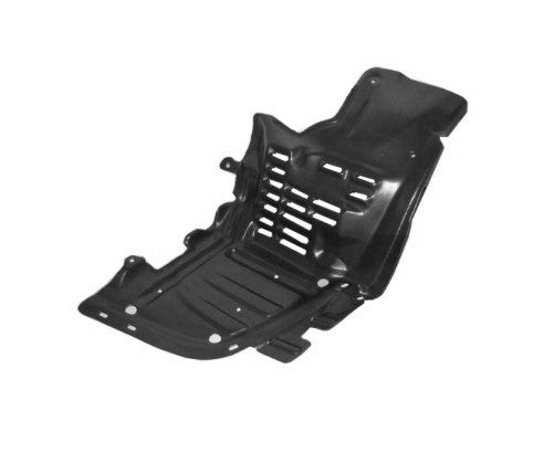 Nissan 240SX Front Driver Side Fender Splash Shield Front Liner Plastic - NI1250122