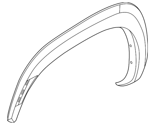 Nissan Frontier SV Wheel Arch Molding PRO-4X - NI1291115