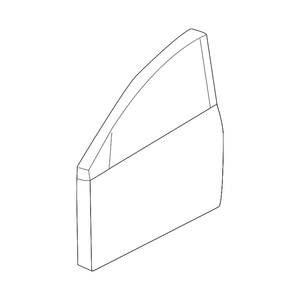 Carcasa de la puerta delantera del lado del conductor image