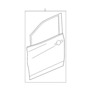 Front Driver Side Door Shell image