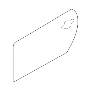 Carcasa de la puerta delantera del lado del conductor image