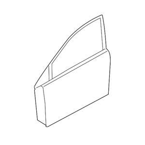 Carcasa de la puerta delantera del lado del conductor image
