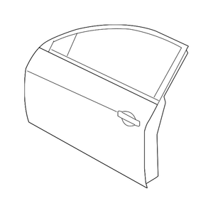 Front Passenger Side Door Shell image