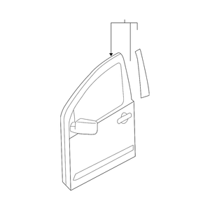 Front Passenger Side Door Shell image
