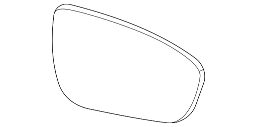 INFINITI/Nissan Pathfinder/QX60 Door Mirror Glass Without Auto Dimming Heated - NI1324162