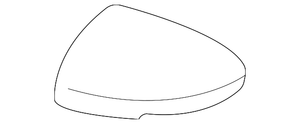 Passenger Side Door Mirror Cover image