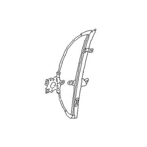 Front Passenger Side Window Regulator image
