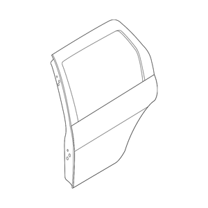 Rear Driver Side Door Shell image