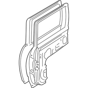 Carcasa de la puerta trasera del lado del conductor image