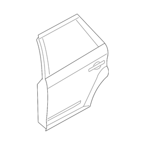 Carcasa de la puerta trasera del lado del conductor image