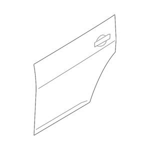 Rear Driver Side Door Shell image