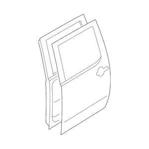 Rear Passenger Side Door Shell image