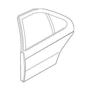 Rear Passenger Side Door Shell image