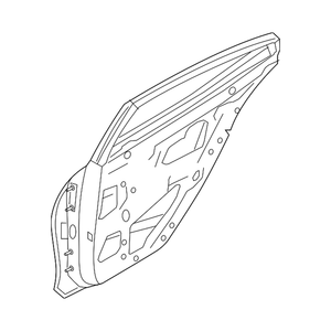 Rear Passenger Side Door Shell image