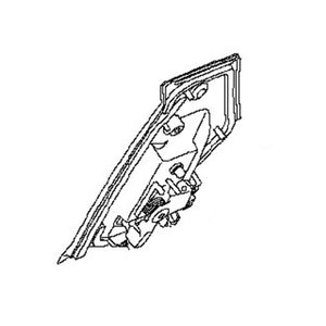 Rear Passenger Side Exterior Door Handle image