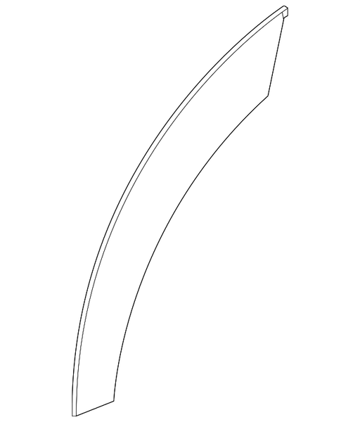 Nissan ARIYA Wheel Arch Molding On Door - NI1790115