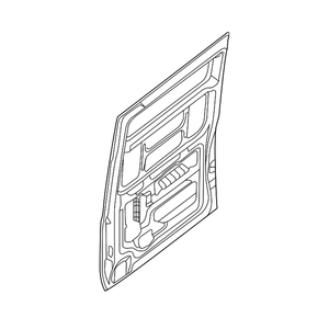 Rear Passenger Side Door Shell image