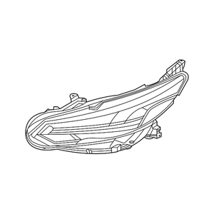 Driver Side Headlight Assembly image
