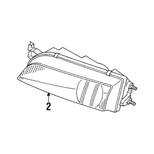 Passenger Side Headlight Assembly image