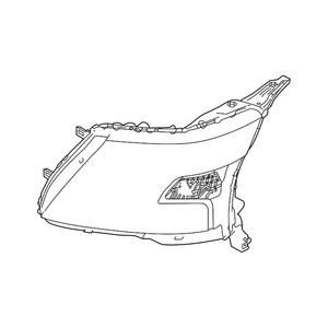 Passenger Side Headlight Assembly image