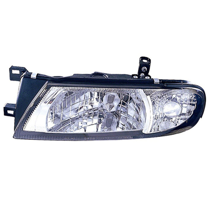 Nissan Altima Headlight Set W/Bright Bezel Diamond Pattern Reflector Performance Set - NI2505104