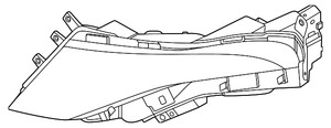 Passenger Side Daytime Running Light image