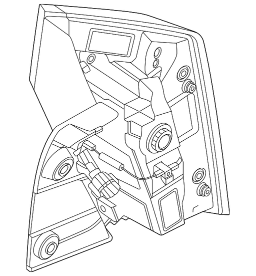 Nissan Kicks Tail Light Assembly - NI2805131