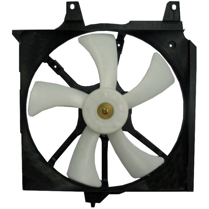Nissan 200SX/Sentra A/C CAPA Certified Condenser Fan Assembly Includes Motor/Blade/Shroud 1.6L L4 - NI3113104C