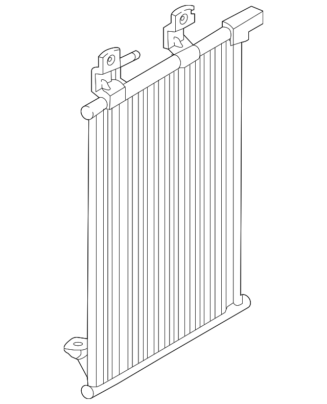 Nissan Titan Automatic Transmission Oil Cooler Assembly - NI4050115