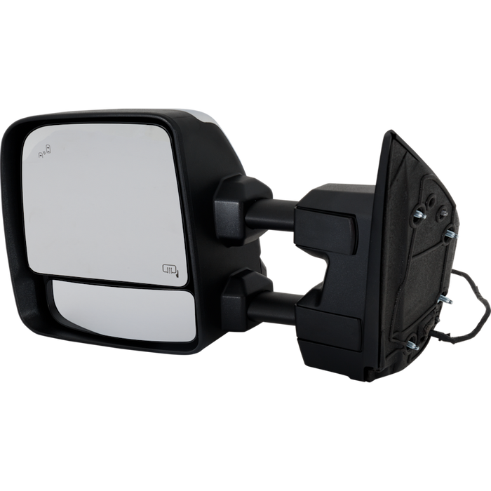 Nissan TITAN XD SL Driver Side Door Mirror Towing Mirror W/Cover Chrome Assembly - NI1320309