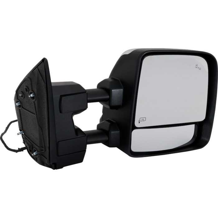 Nissan TITAN XD SL Passenger Side Door Mirror Towing Mirror W/Cover Chrome Assembly - NI1321309