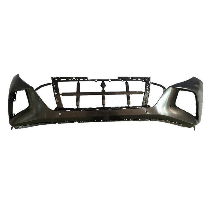 New Hyundai Tucson CAPA Certified Front Upper Bumper With Sensor Holes For For USA Manufactured Models Limited Models - HY1014107C