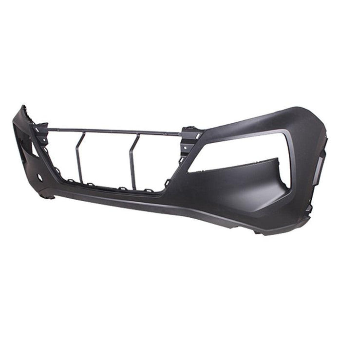 New Nissan Rogue CAPA Certified Front Bumper Without Sensor Holes For For USA Manufactured Models - NI1000335C