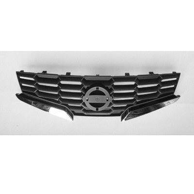 Nissan Altima Coupe CAPA Certified Grille Chrome Black - NI1200225C