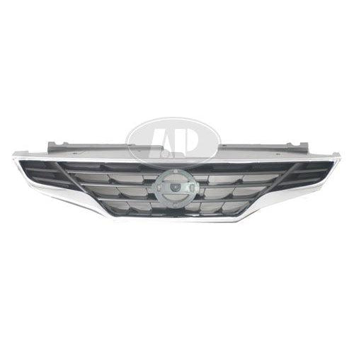 Nissan Altima Coupe CAPA Certified Grille Chrome Black - NI1200245C