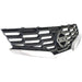 2008 Nissan Altima Coupe Grille Chrome Black - NI1200225-Partify-Painted-Replacement-Body-Parts