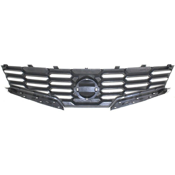 2008 Nissan Altima Coupe Grille Chrome Black - NI1200225-Partify-Painted-Replacement-Body-Parts