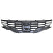 2008 Nissan Altima Coupe Grille Chrome Black - NI1200225-Partify-Painted-Replacement-Body-Parts